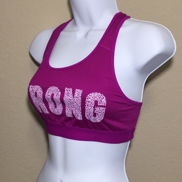 Old Navy Active Purple Sports Bra - Picture 3 of 5